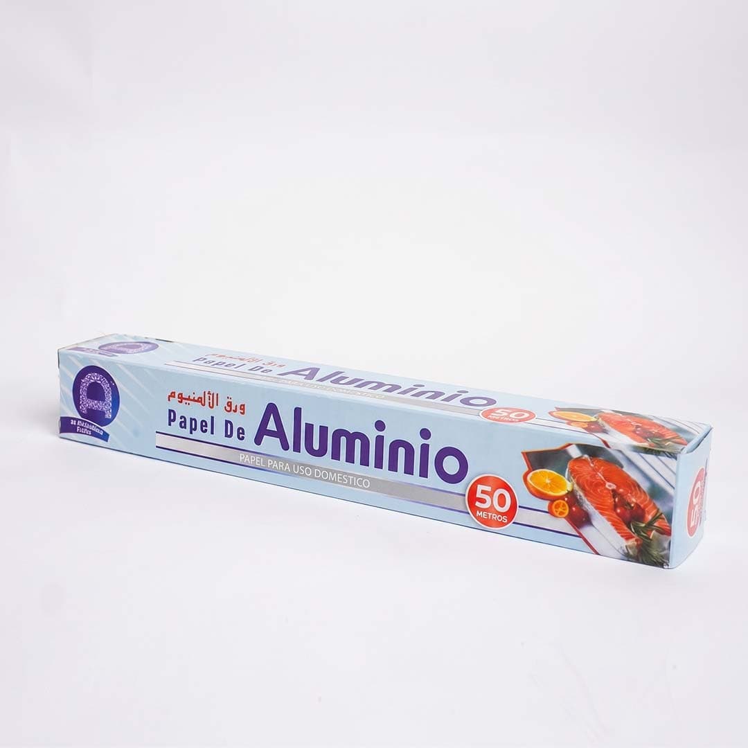 Papel de Aluminio 50m – Al Andalous Pack 3